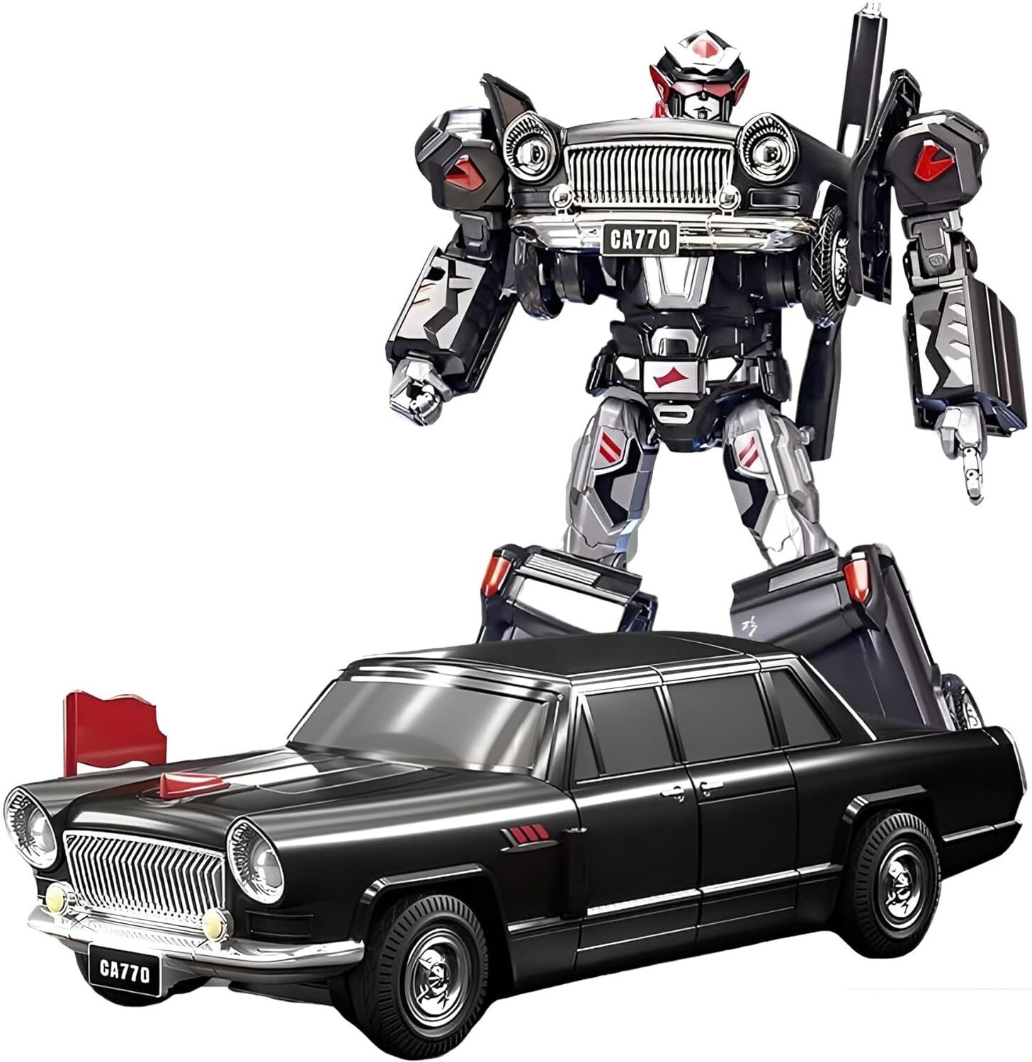 Image of Metaformation Classic Guard CA770 Manual Transforming Robot Car 2-in-1 Action Figure Kids Toy