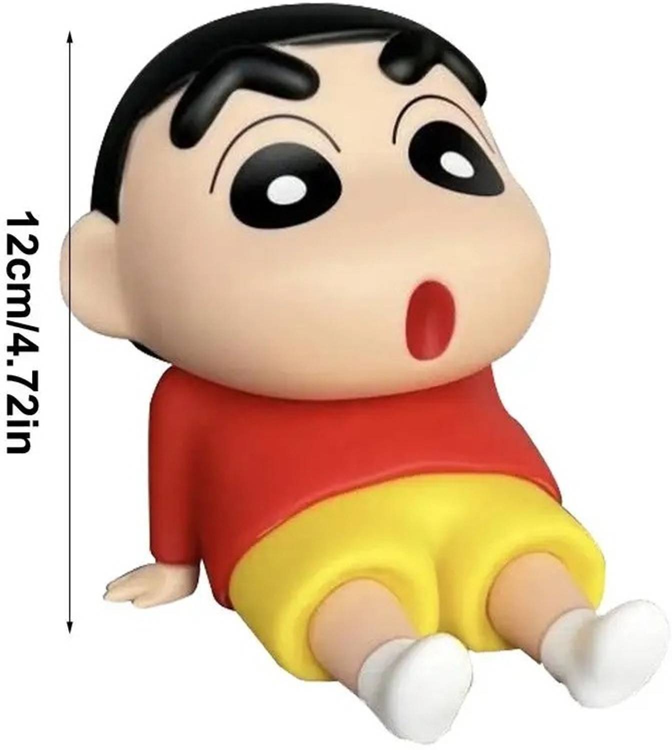 sosoga Shinchan Sitting Action Figure Phone Holder - Image 3