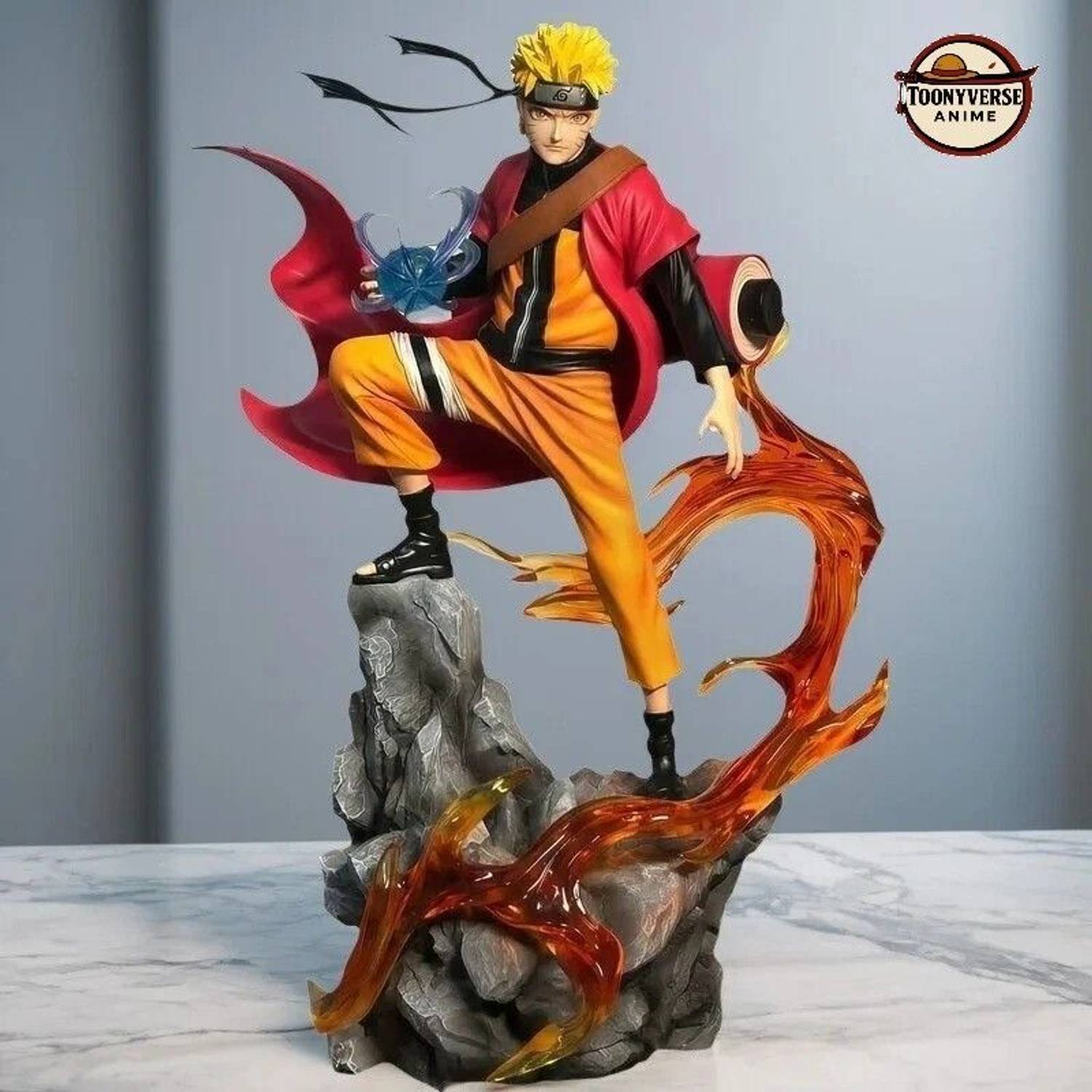 ToonyVerse Anime Naruto Uzumaki Rasengan Flame Edition - Image 1