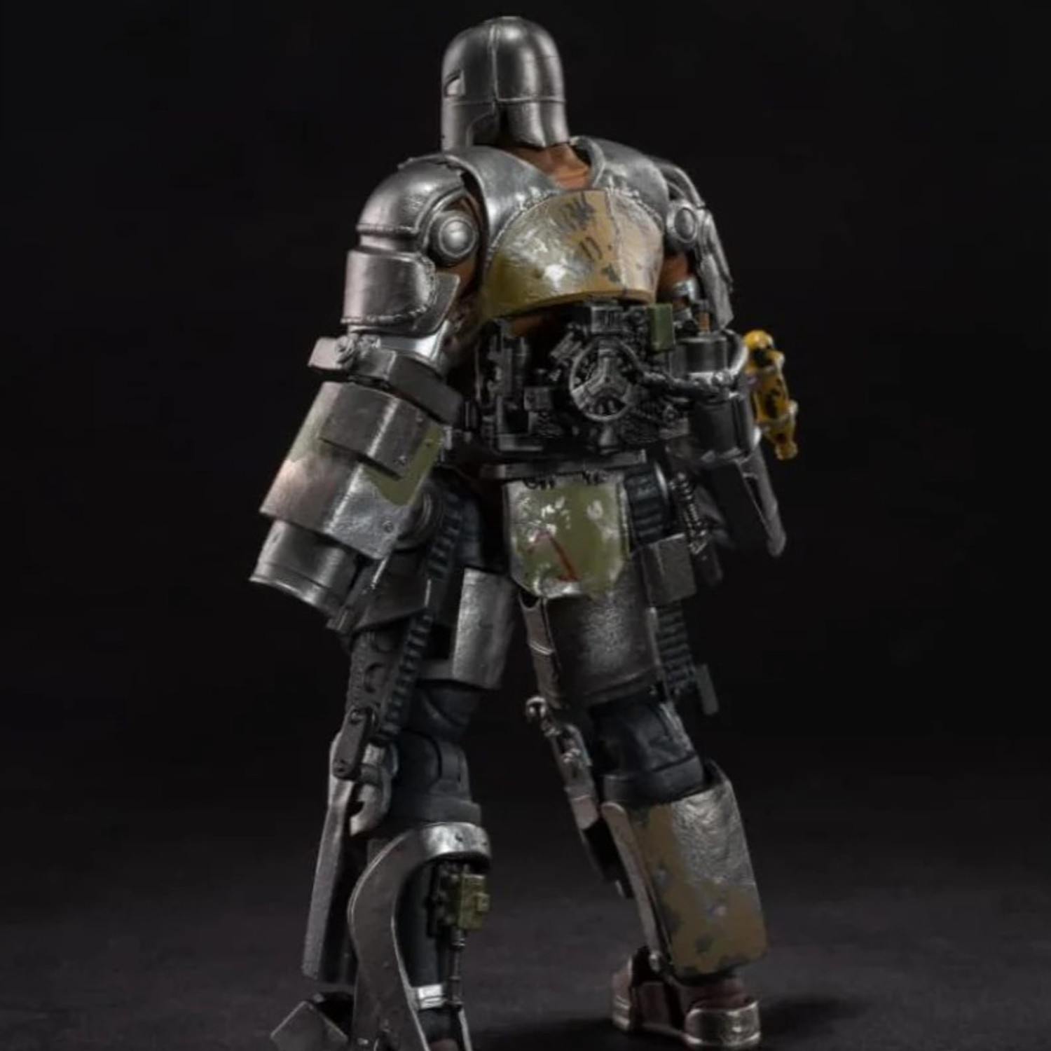 Image of MARVEL Iron Man Mark I Action Figure Collectible with LED Light, Collectibles ZD Toys