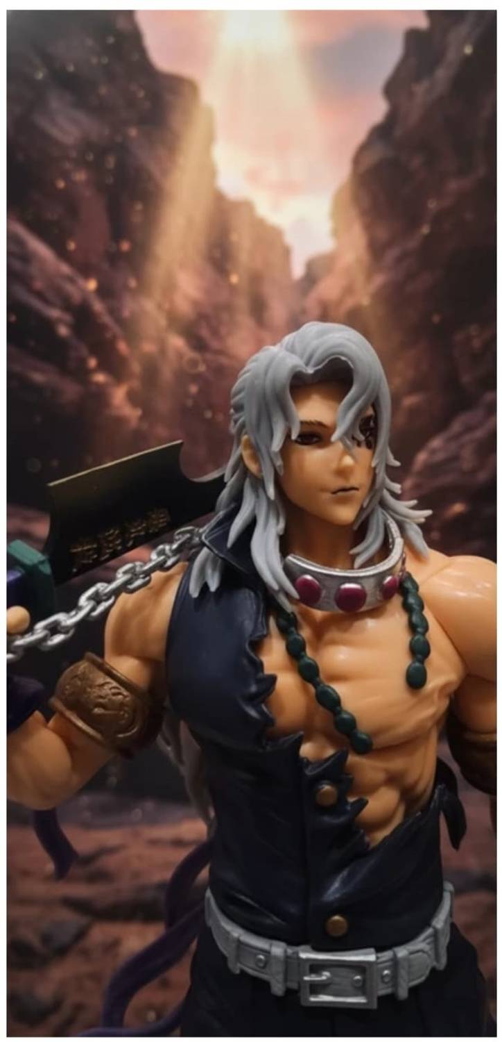 Limited Edition Demon Slayer Tengen Uzui with Demon Slayer Box| 30 cm Figure - Image 3