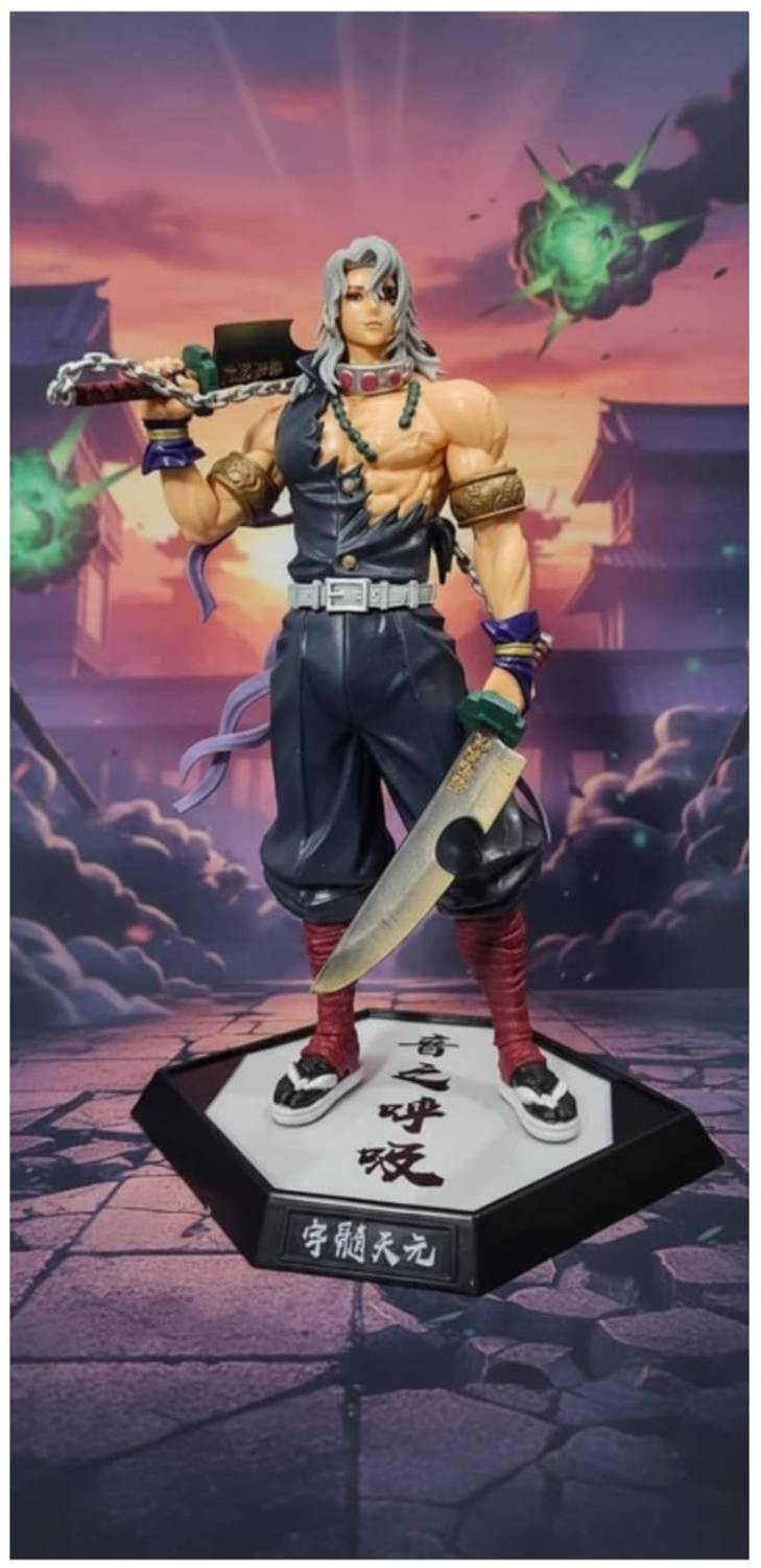 Limited Edition Demon Slayer Tengen Uzui with Demon Slayer Box| 30 cm Figure - Image 5
