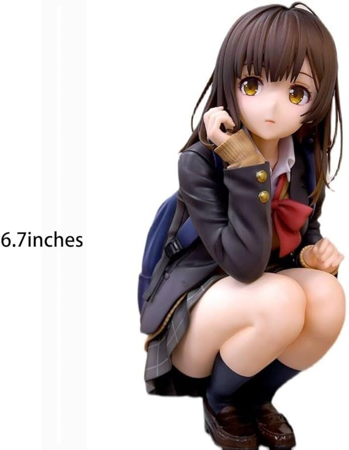 Image of msvfashions inchAnime Girl Figurine in School Uniform