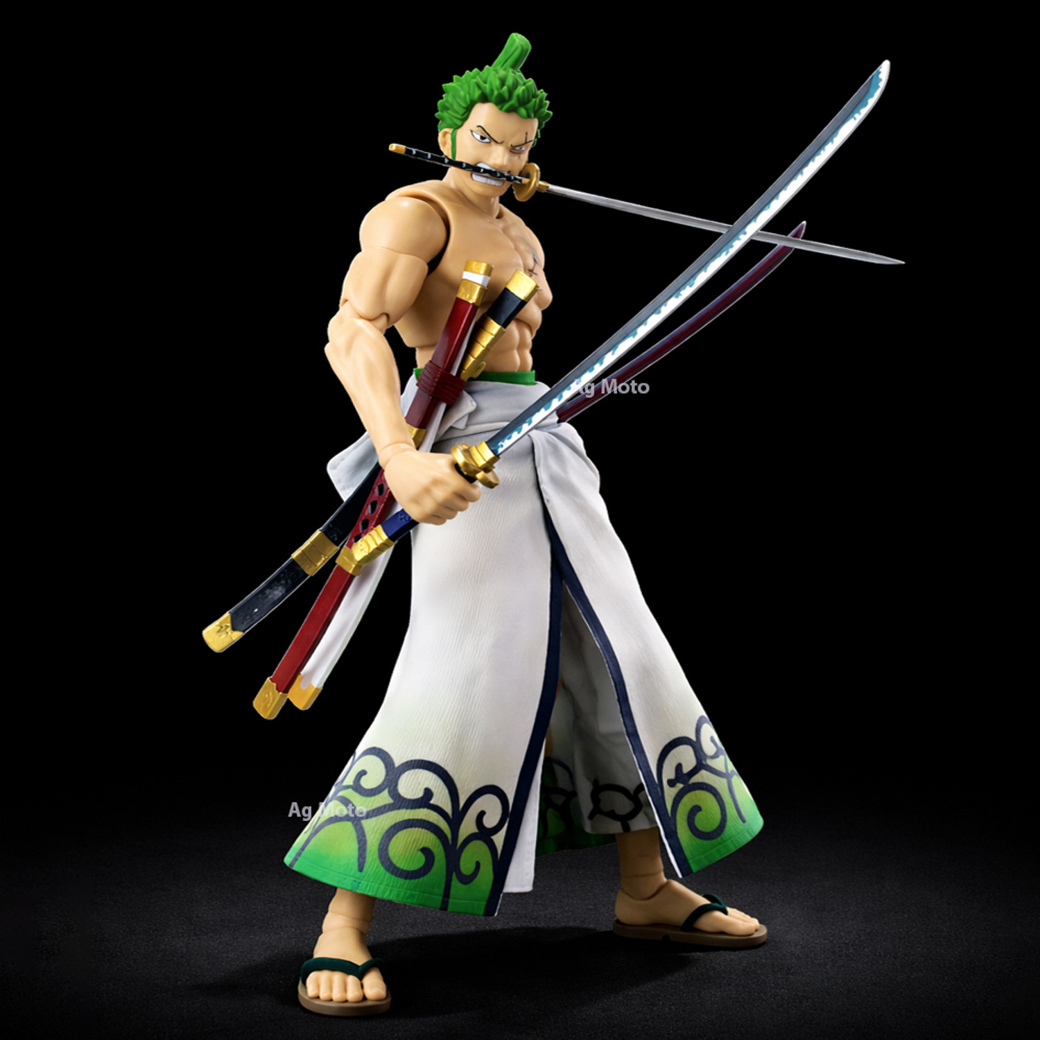 Image of AG MOTO Roronoa Zoro Anime Action Figure 30cm Moveable One Piece Action Figures Toys