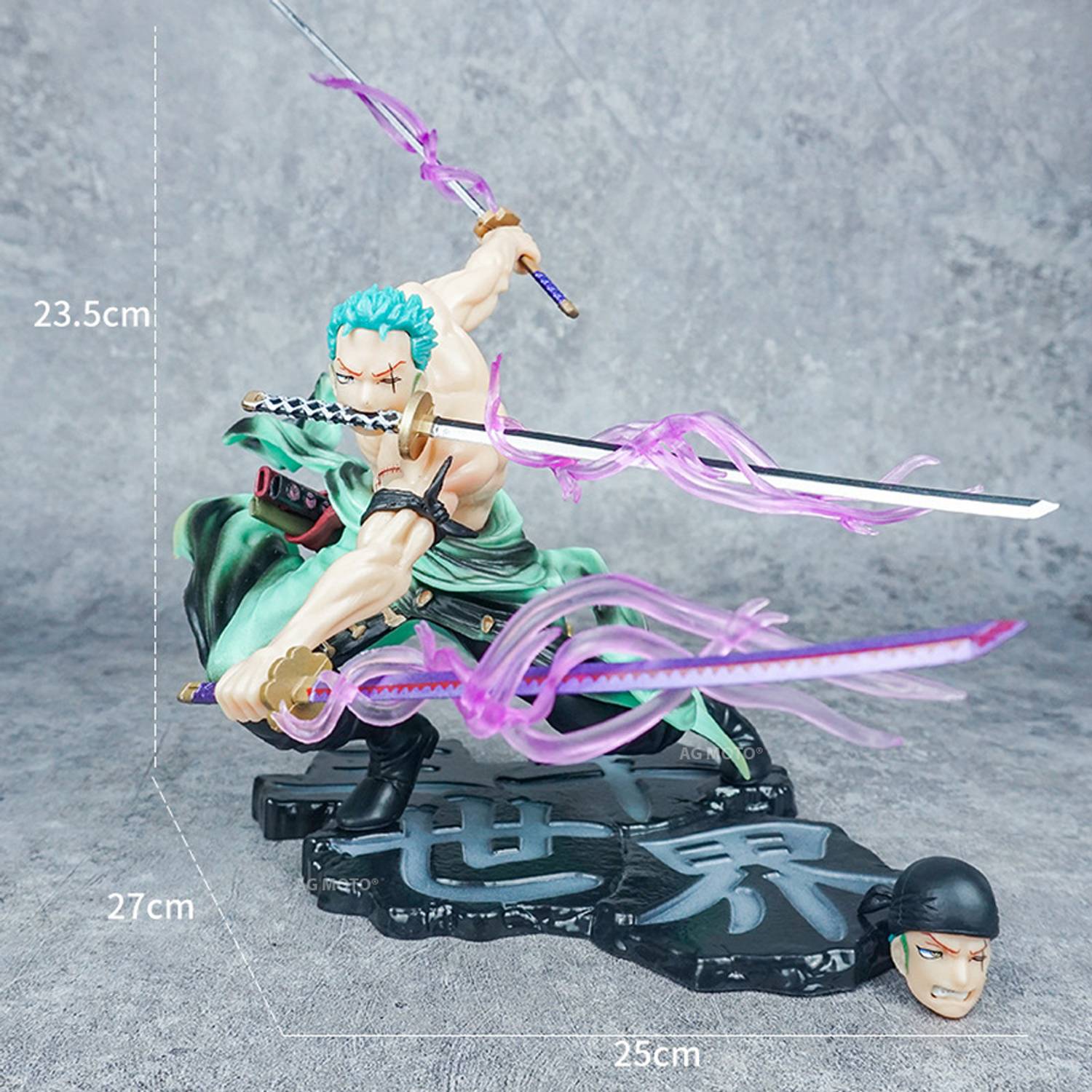 AG MOTO Roronoa Zoro Anime Action Figure - Image 4