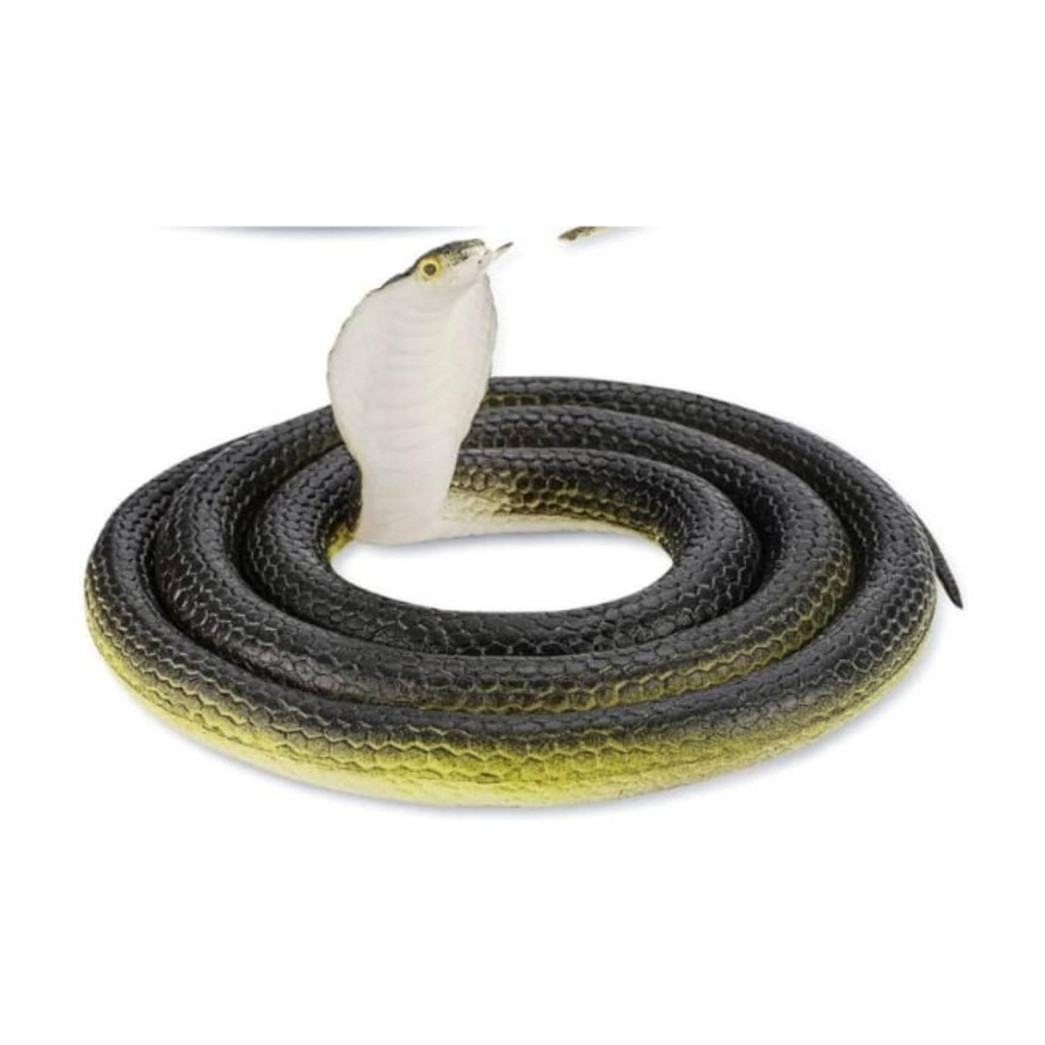 ATHRAVTOYS Realistic Rubber Snake Toy – Lifelike Scary Prank Prop