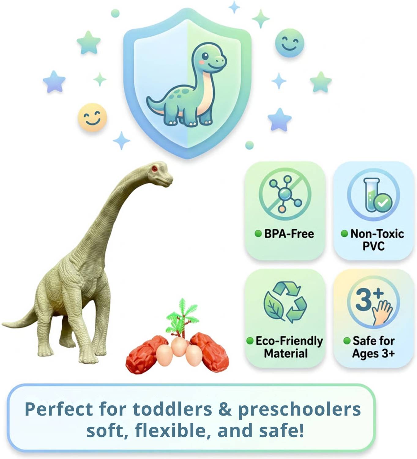 ZESTHOME Big Dinosaur Toy for Kids - Image 3