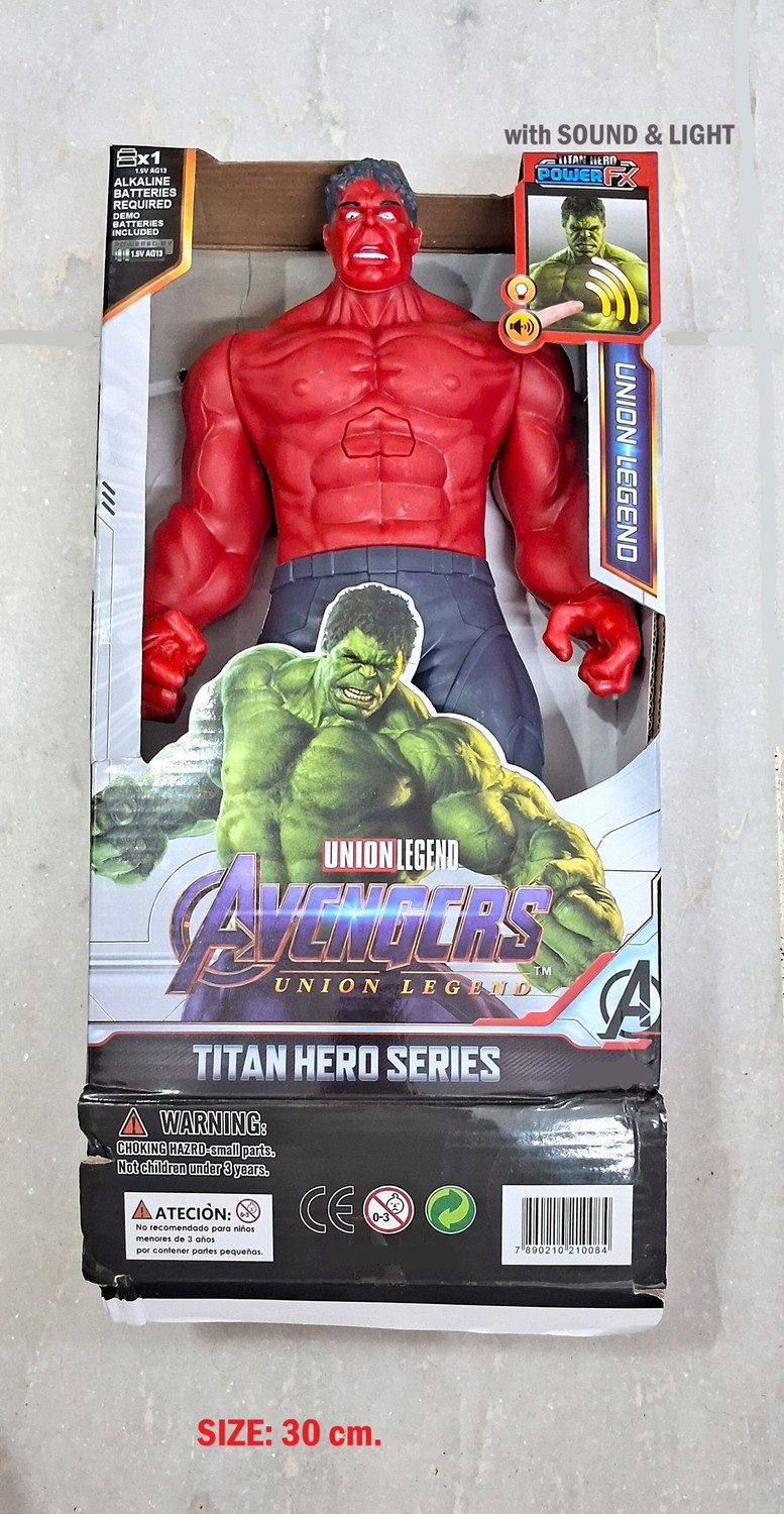 Image of FOZZO-SK Brave New HULK Super Hero Avengers Big Action Figure Movie Model PVC