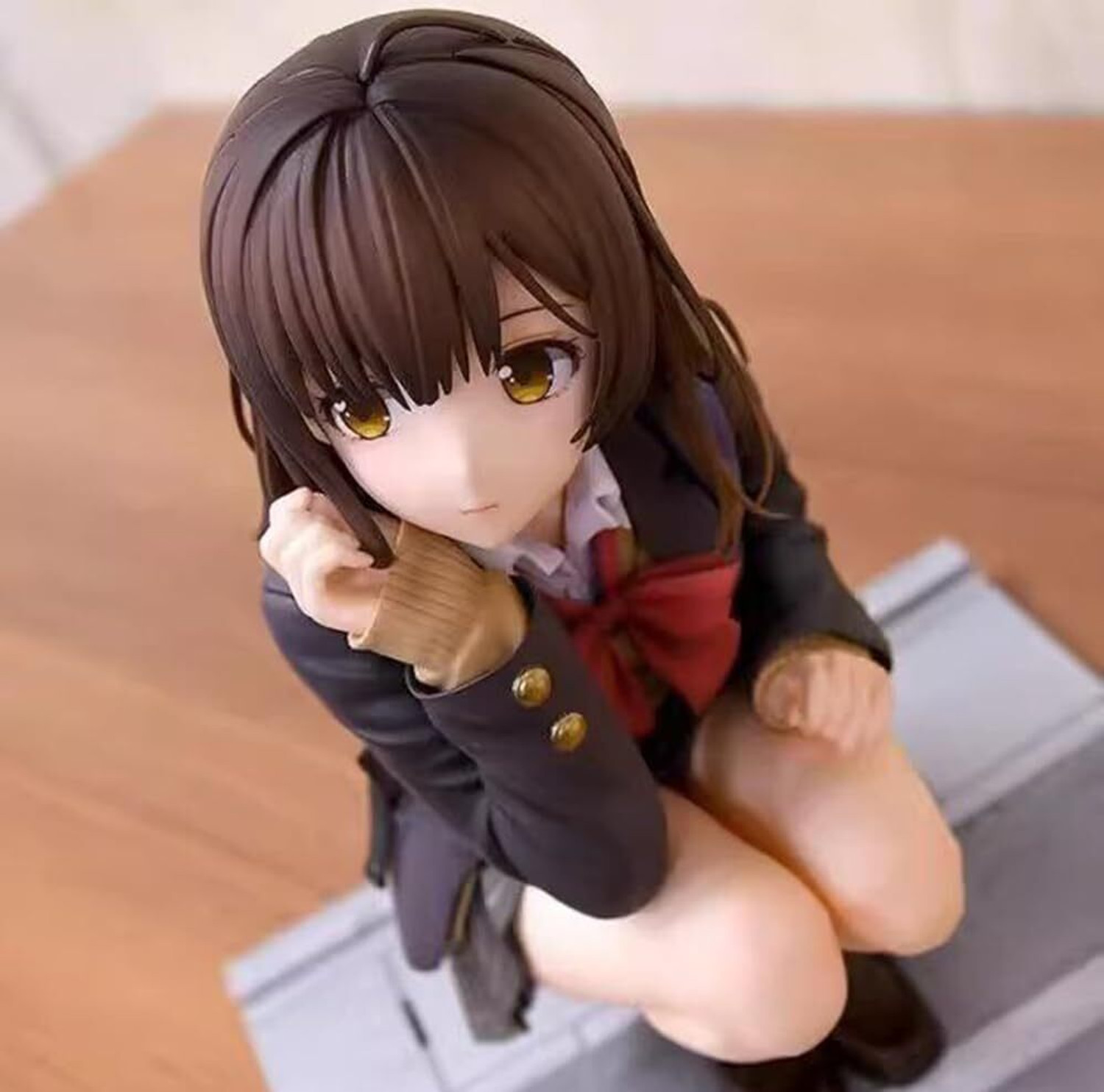 Image of msvfashions inchAnime Girl Figurine in School Uniform