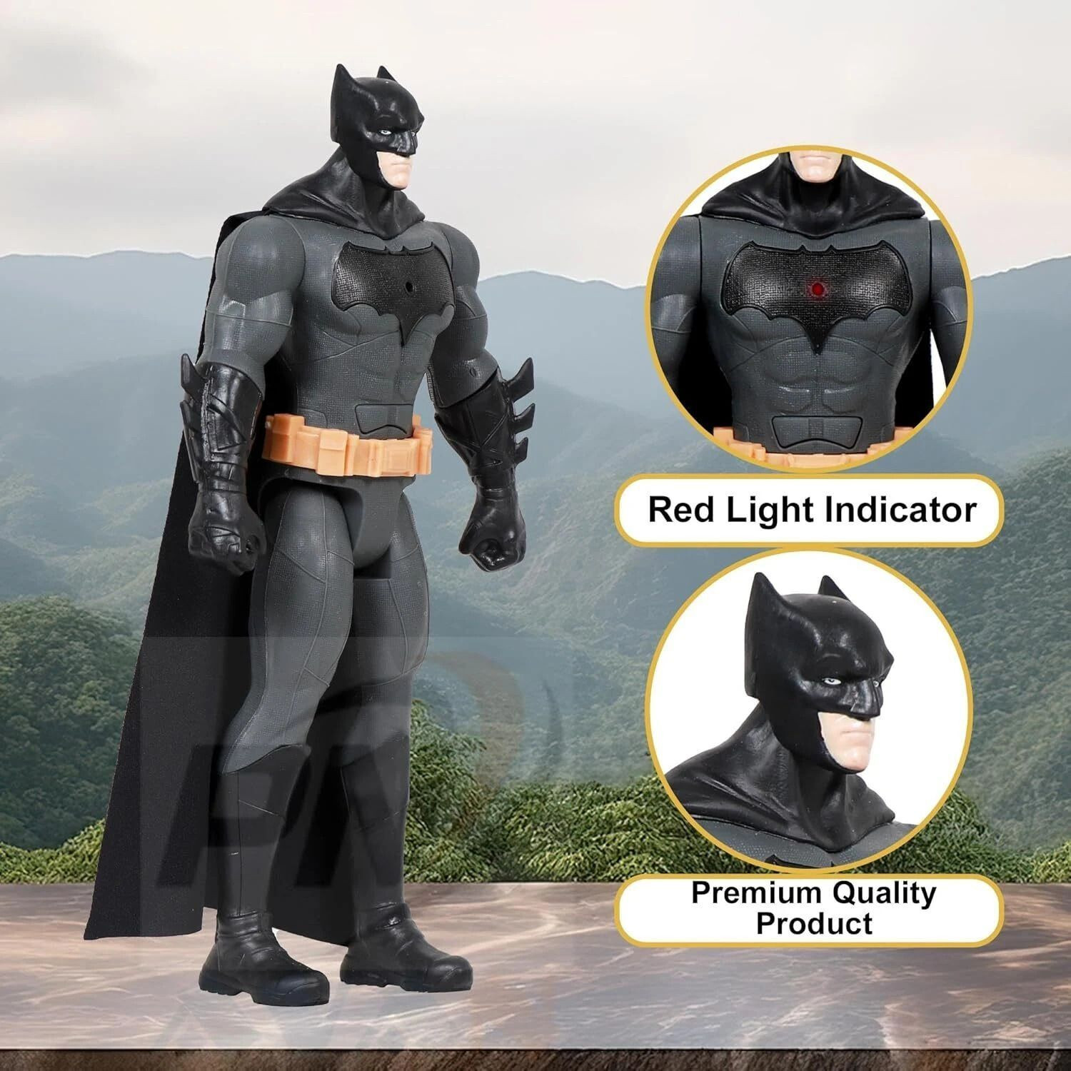 Image of PN AVAN Superhero Action Figure Toys with Light & Sound