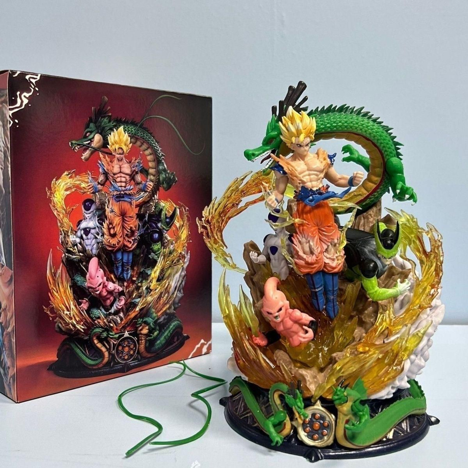 Image of ToonyVerse Anime Dragon Ball Figure Son Goku Anime Figurine