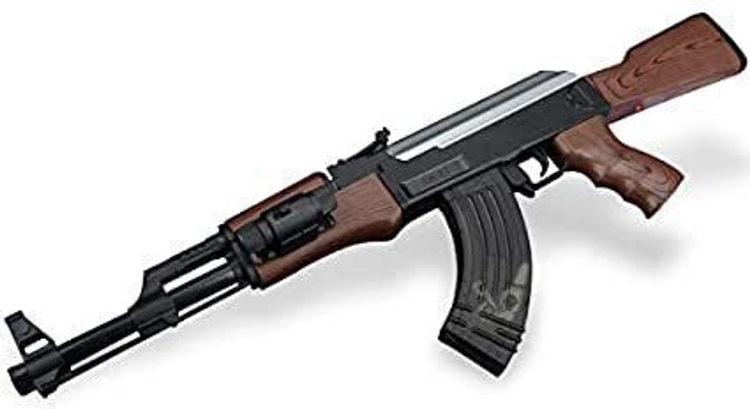 Image of Fiddlys Ak 47 Toy Shooting Gun for Kids with Laser Light and 500 Bullets Guns & Darts
