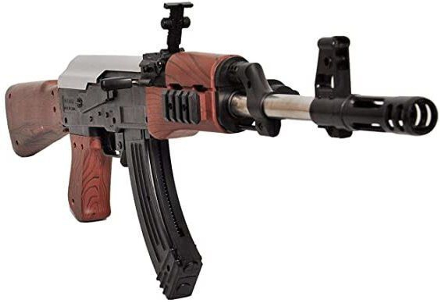 Image of Fiddlys Ak 47 Toy Shooting Gun for Kids with Laser Light and 500 Bullets Guns & Darts