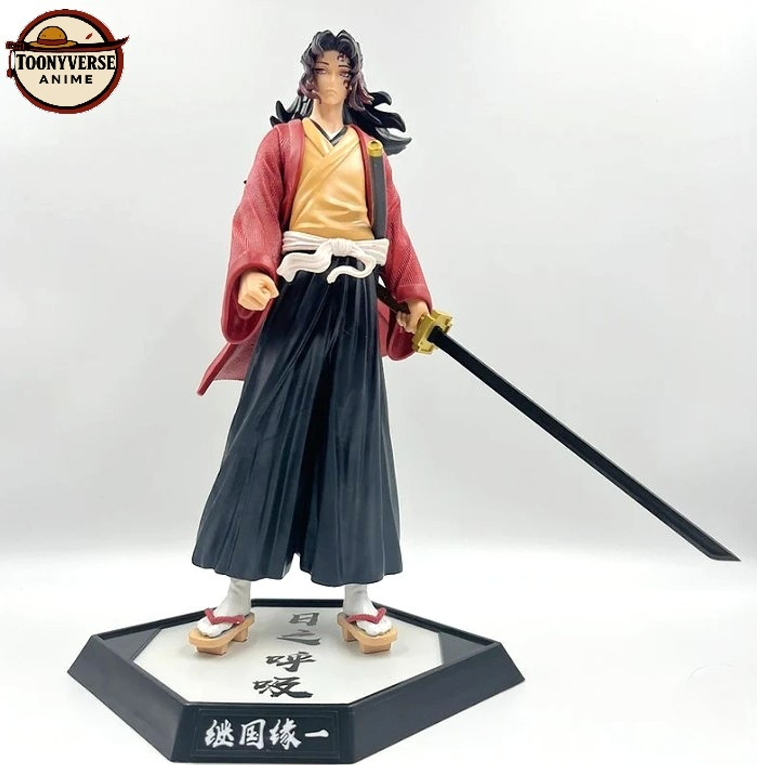 Image of ToonyVerse Anime Demon Slayer Tsugikuni Yoriichi Upper Rank 6 Demon Action Figure
