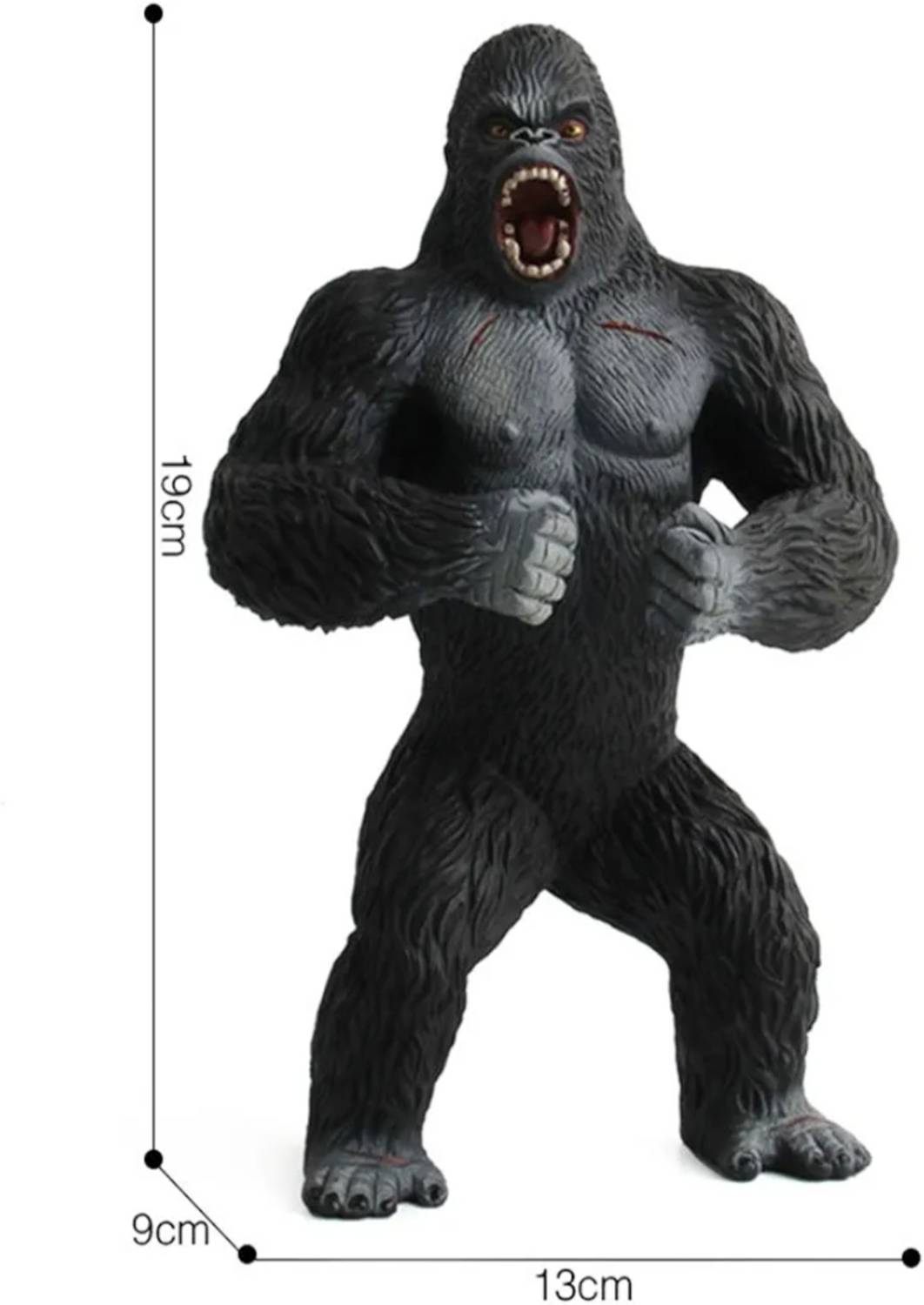 zippy toons GORILLA KING KONG Collectible Toy Figure (19CM X 13CM
