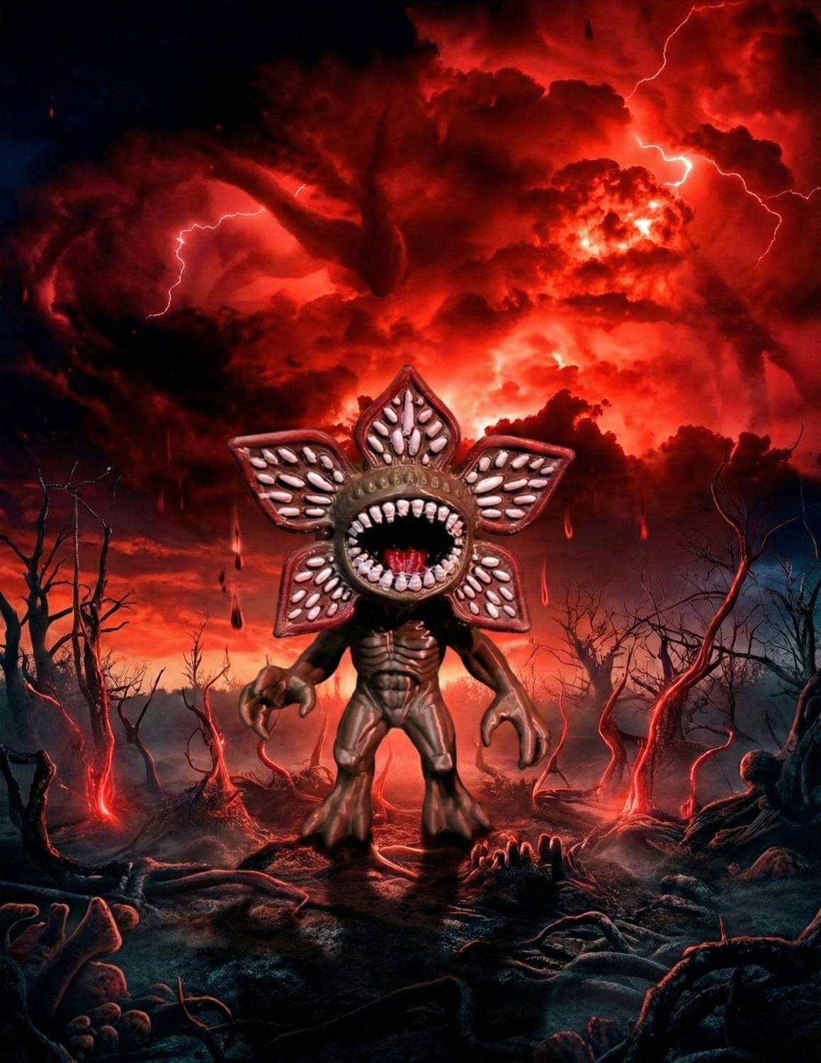 KiroPrints Stranger Things Demogorgon Action Figure - Stranger