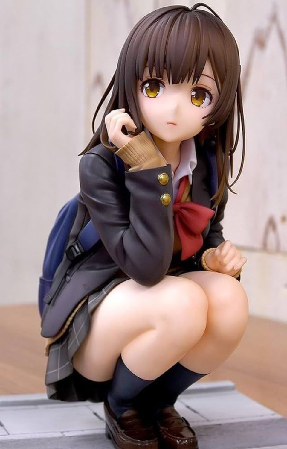 Image of msvfashions inchAnime Girl Figurine in School Uniform