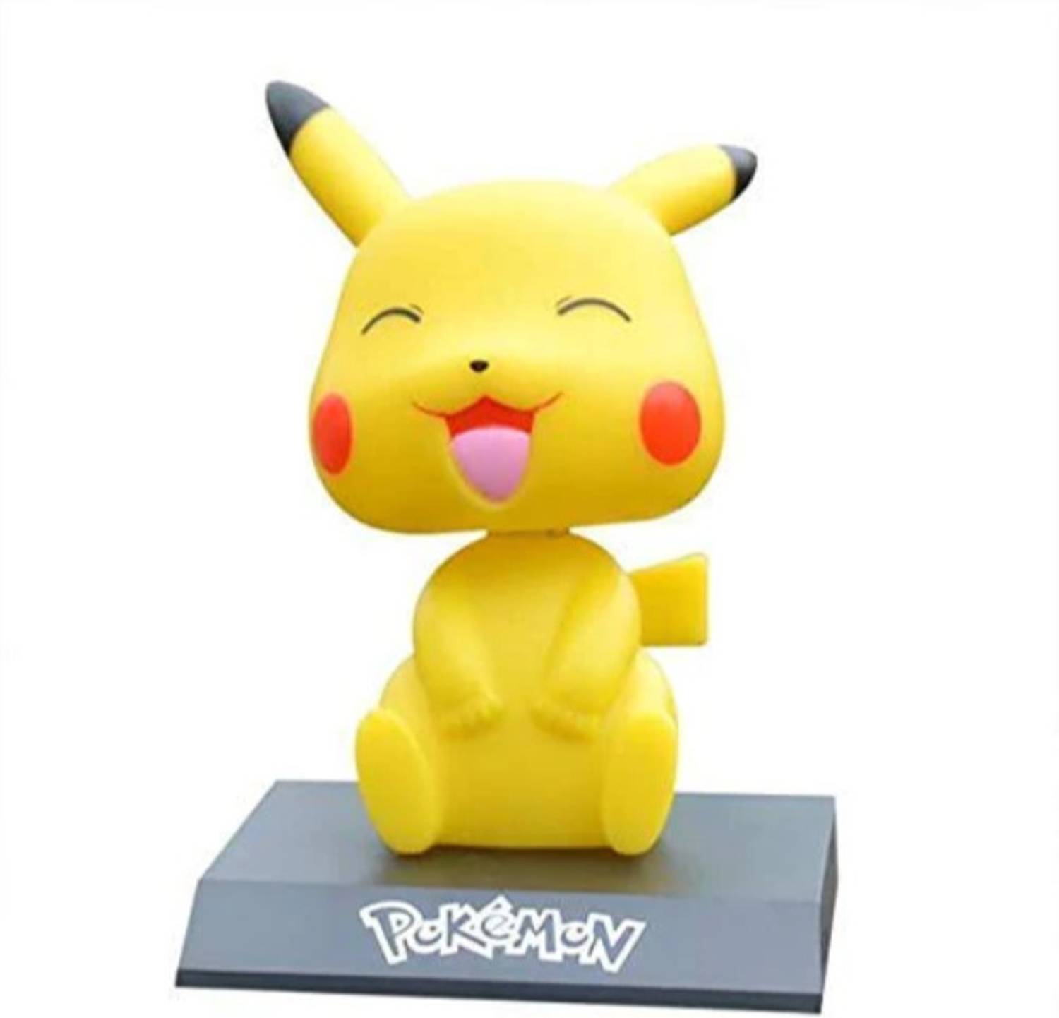 AweStuffs Pikachu Pokemon Phone Holder Car Decoration Bobblehead Action Figure