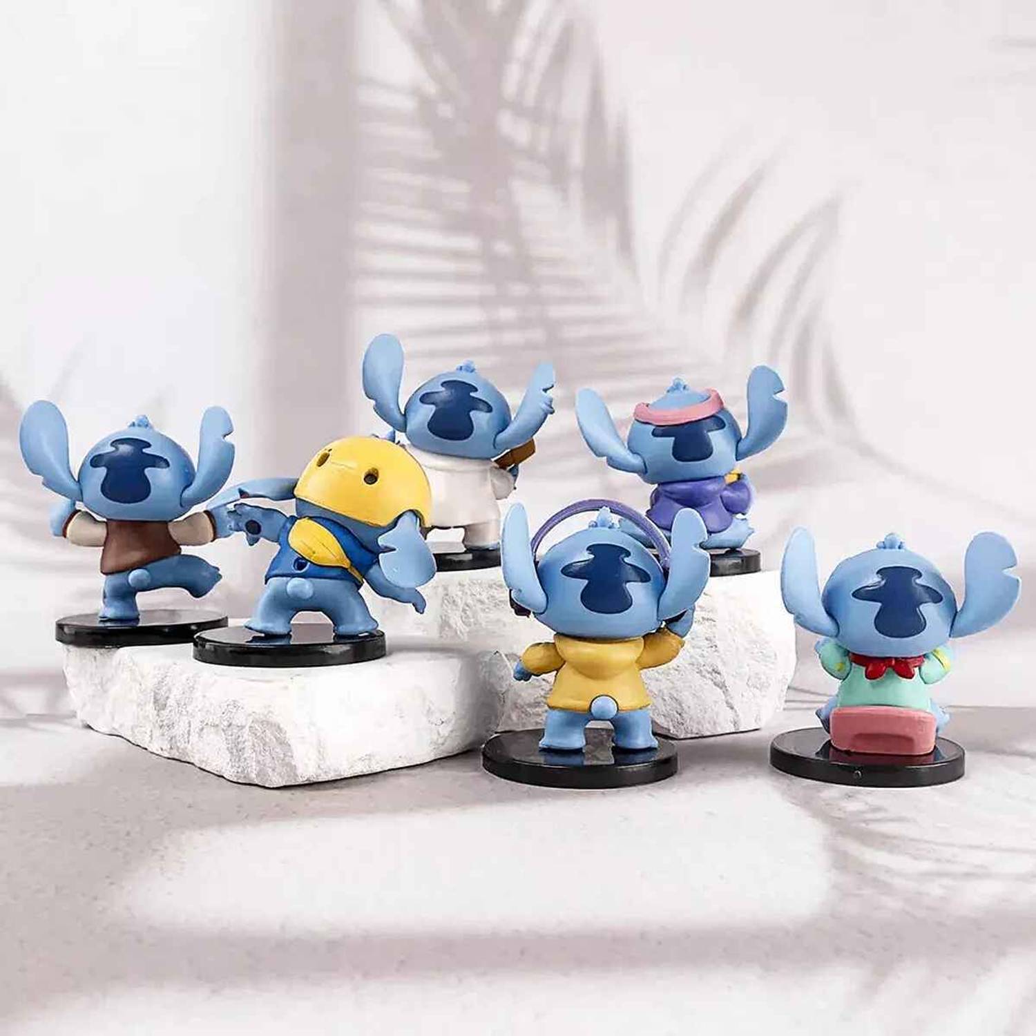 RVM Toys Stitch Mini Set of 6 Action Figure Toy - Stitch Mini Set