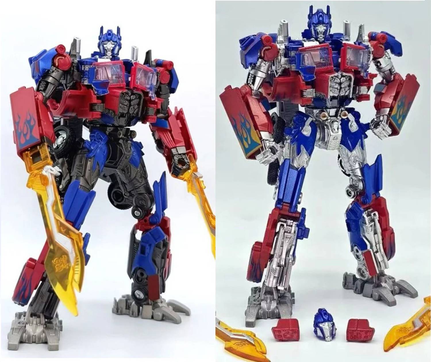 kitmeer TW1022EX Optimus Prime Weapon Set Refned Painting Version