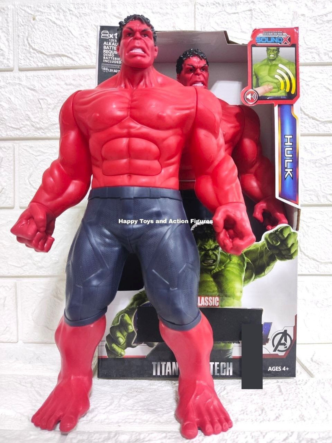 Image of FOZZO-SK Brave New HULK Super Hero Avengers Big Action Figure Movie Model PVC