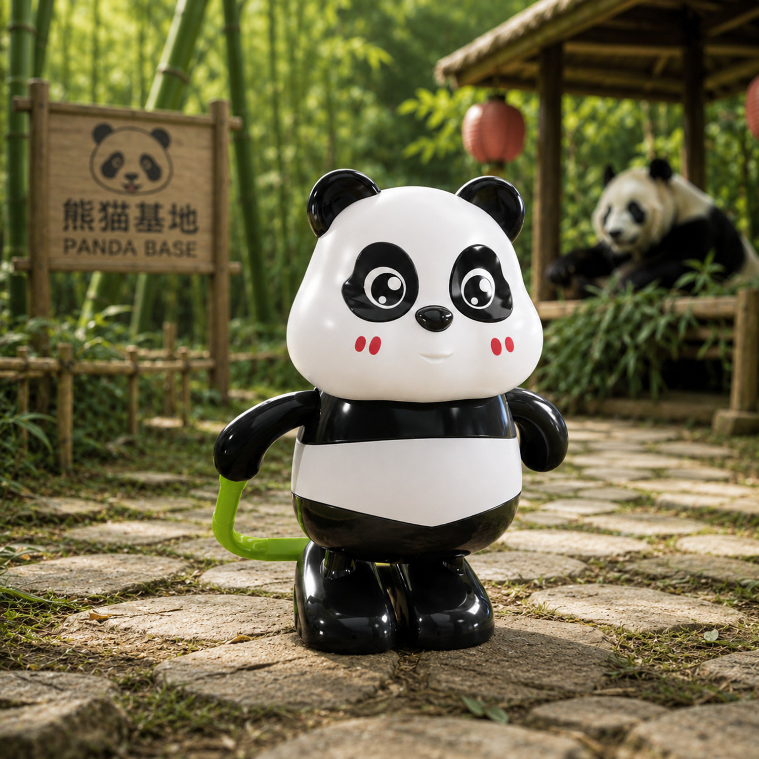 Image of TOYCROWN 3-in-1 Cute Moving Panda Action Toy for Girls & Boys
