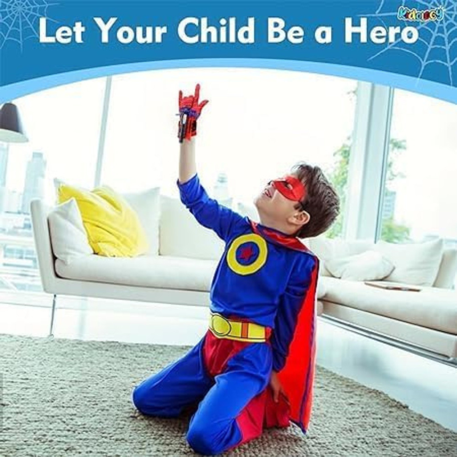 Image of DHRIX Spider Web Shooters Toy For Kidss Armor Sets