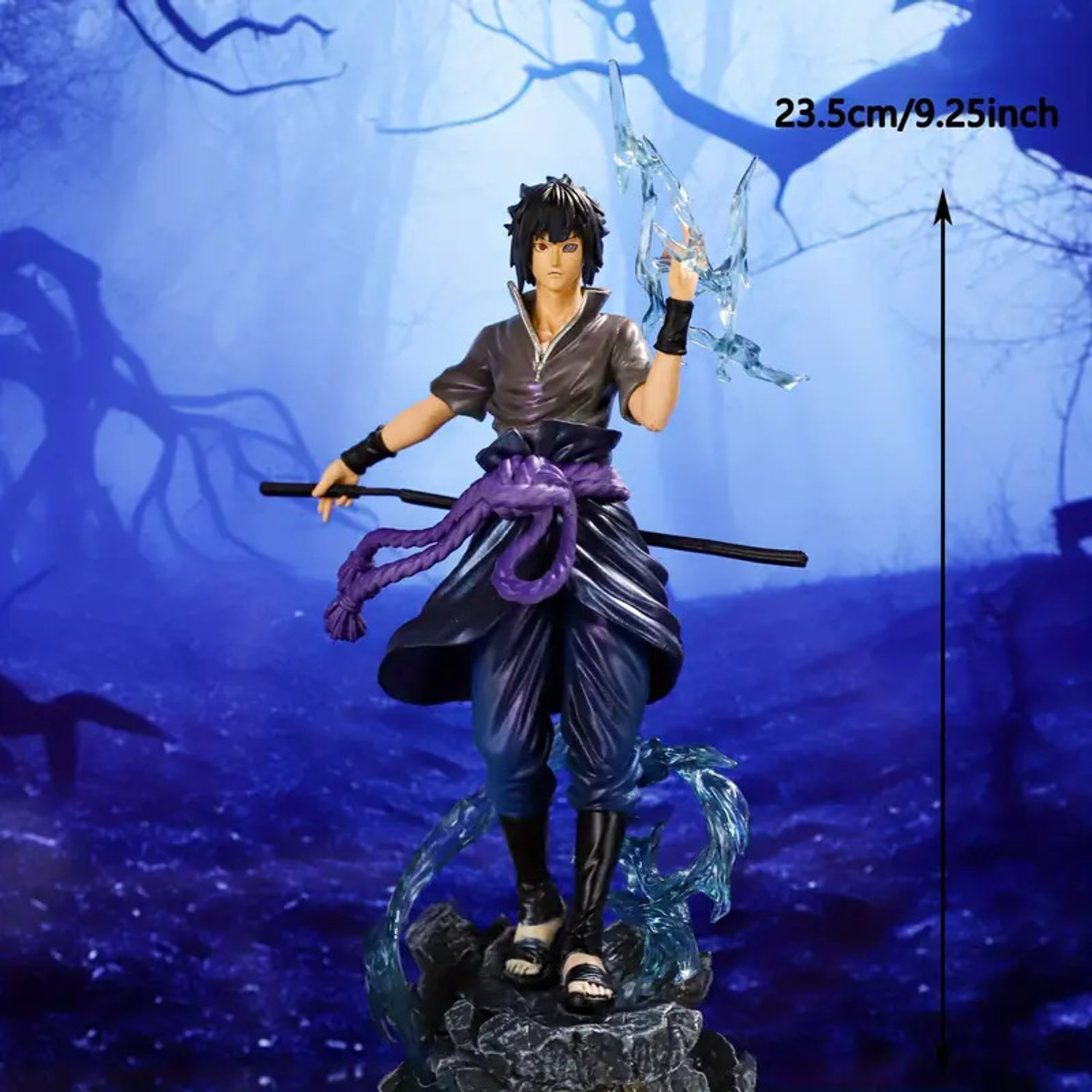 Image of ToonyVerse Anime Sasuke Uchiha Chidori Battle Version Action Figure