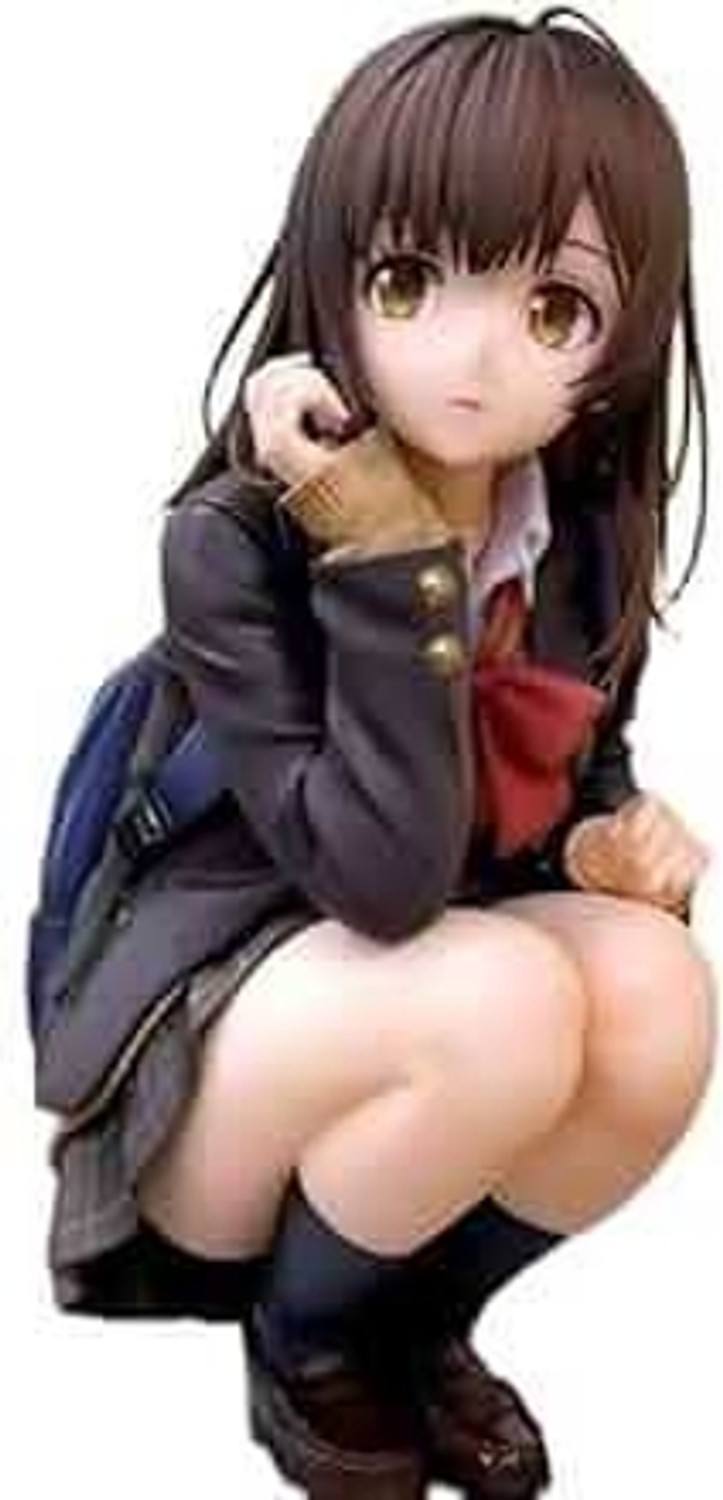 Image of msvfashions inchAnime Girl Figurine in School Uniform