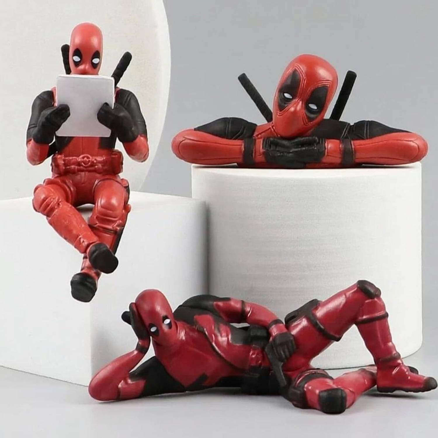 SIMESTICH Deadpool Ornaments, Action Figures - Image 1
