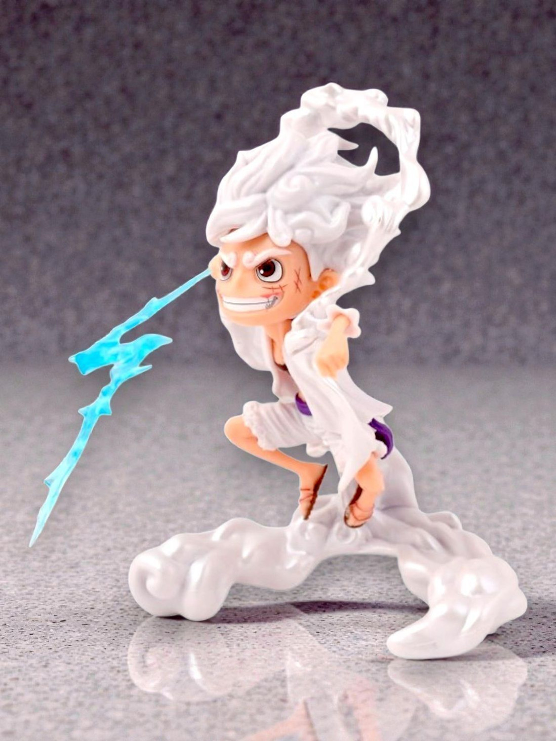 Image of SSAppliances Luffy Gear 5 Action Figure | Anime PVC Collectible | Premium Desk & Room Decor