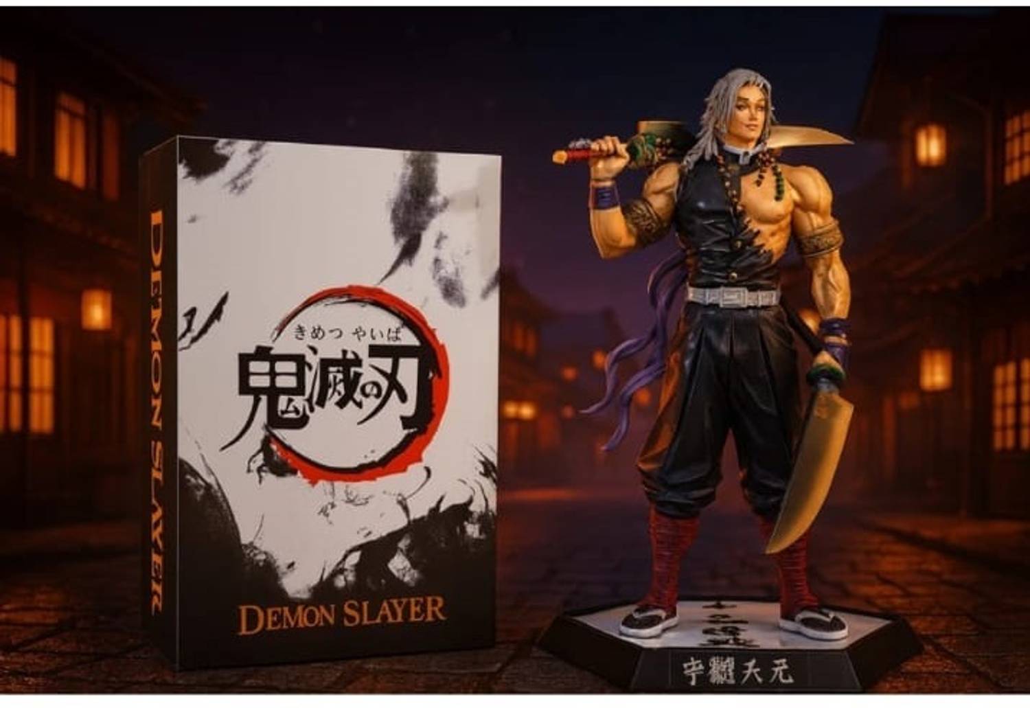 Limited Edition Demon Slayer Tengen Uzui with Demon Slayer Box| 30 cm Figure - Image 1