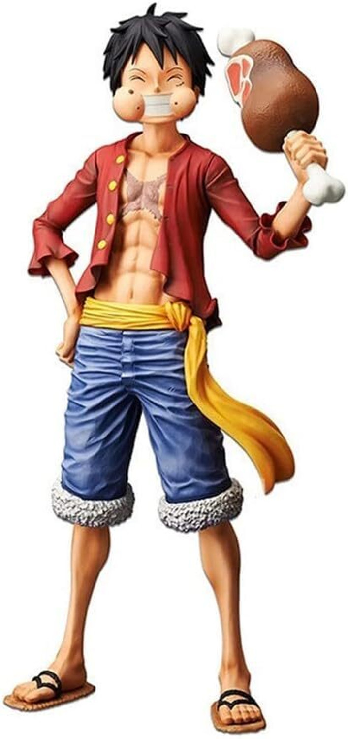 Image of cktech Ck Anime Hungry Luffy Action Figure Toy Collectible Figurine Anime for Kids