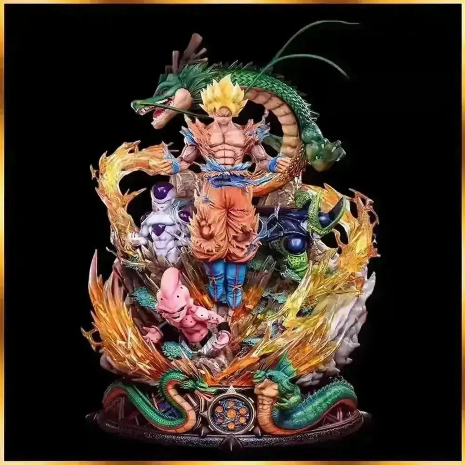 Image of ToonyVerse Anime Dragon Ball Figure Son Goku Anime Figurine