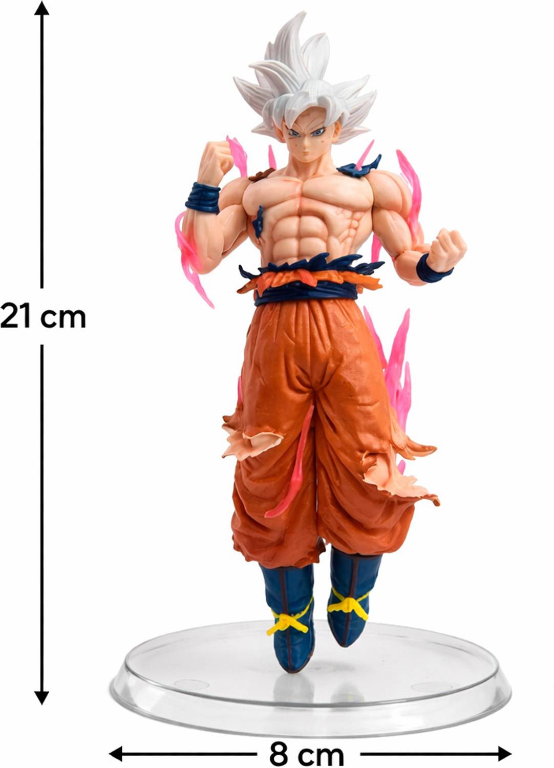Sid Ven Goku Ultra Instinct 22cm Silver - Image 3