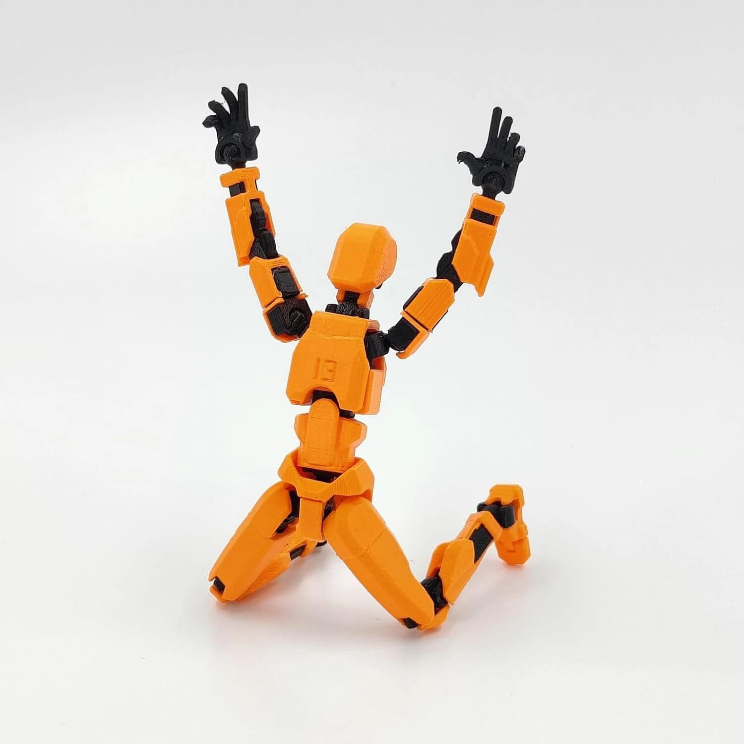 Image of dribblr Dummy 13 Action Figure Robot | Build It Yourself Toy | 3D Printed (5.5inches)