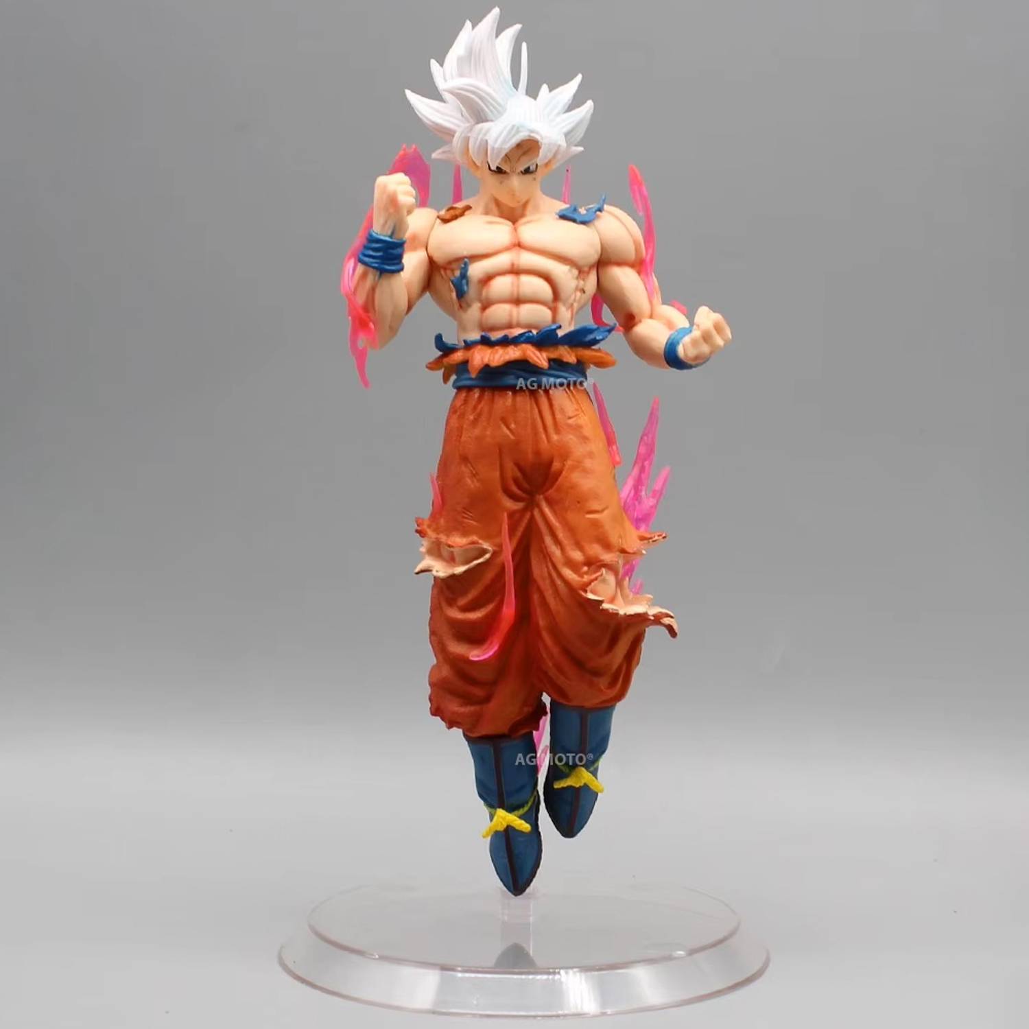 AG MOTO Dragon Ball Z Goku Action Figure Ultra Instinct Anime Action Figures Toy