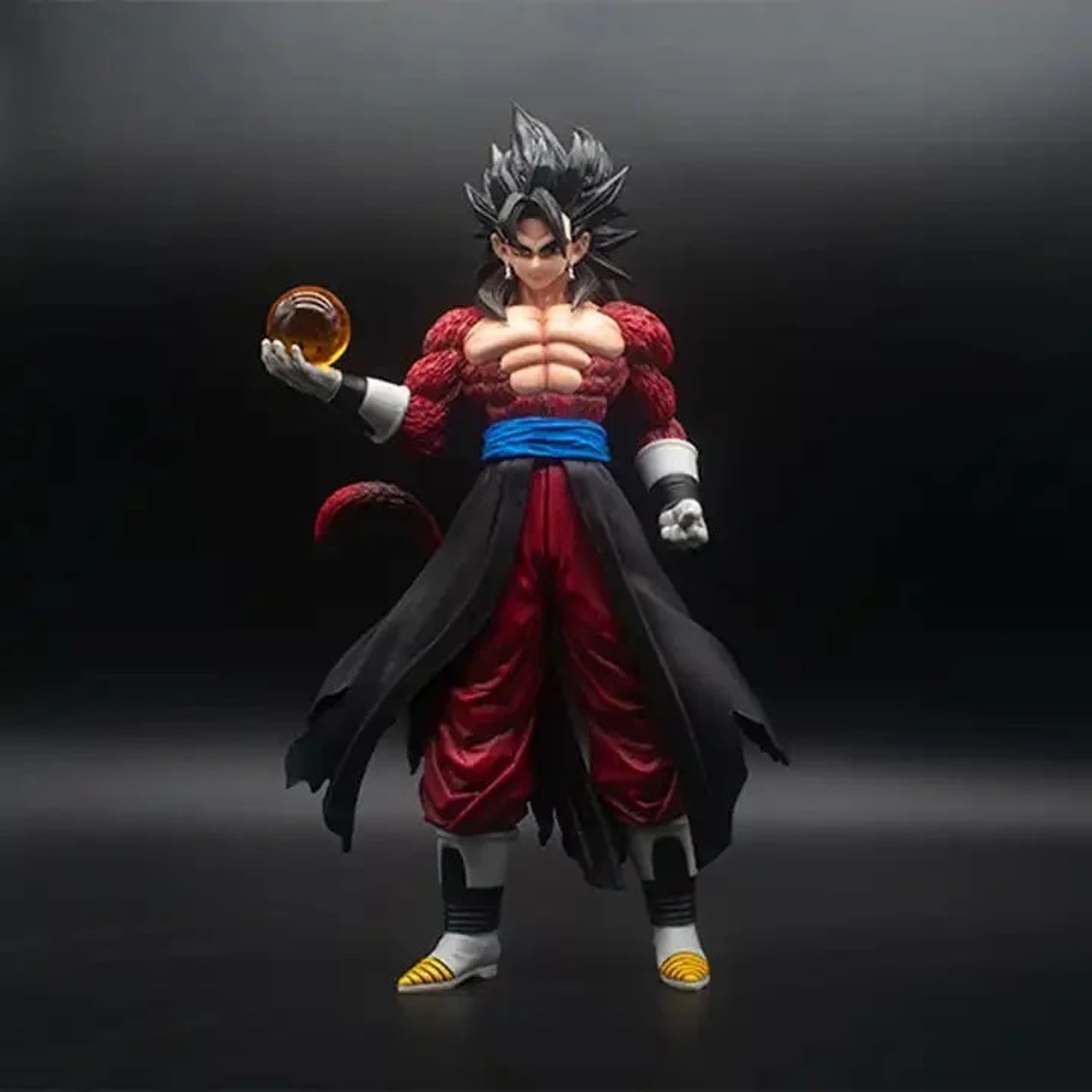Image of World Gift Mart Super Saiyan 4 Goku Action Figure | Dragon Ball GT Collectible Height 30 cm