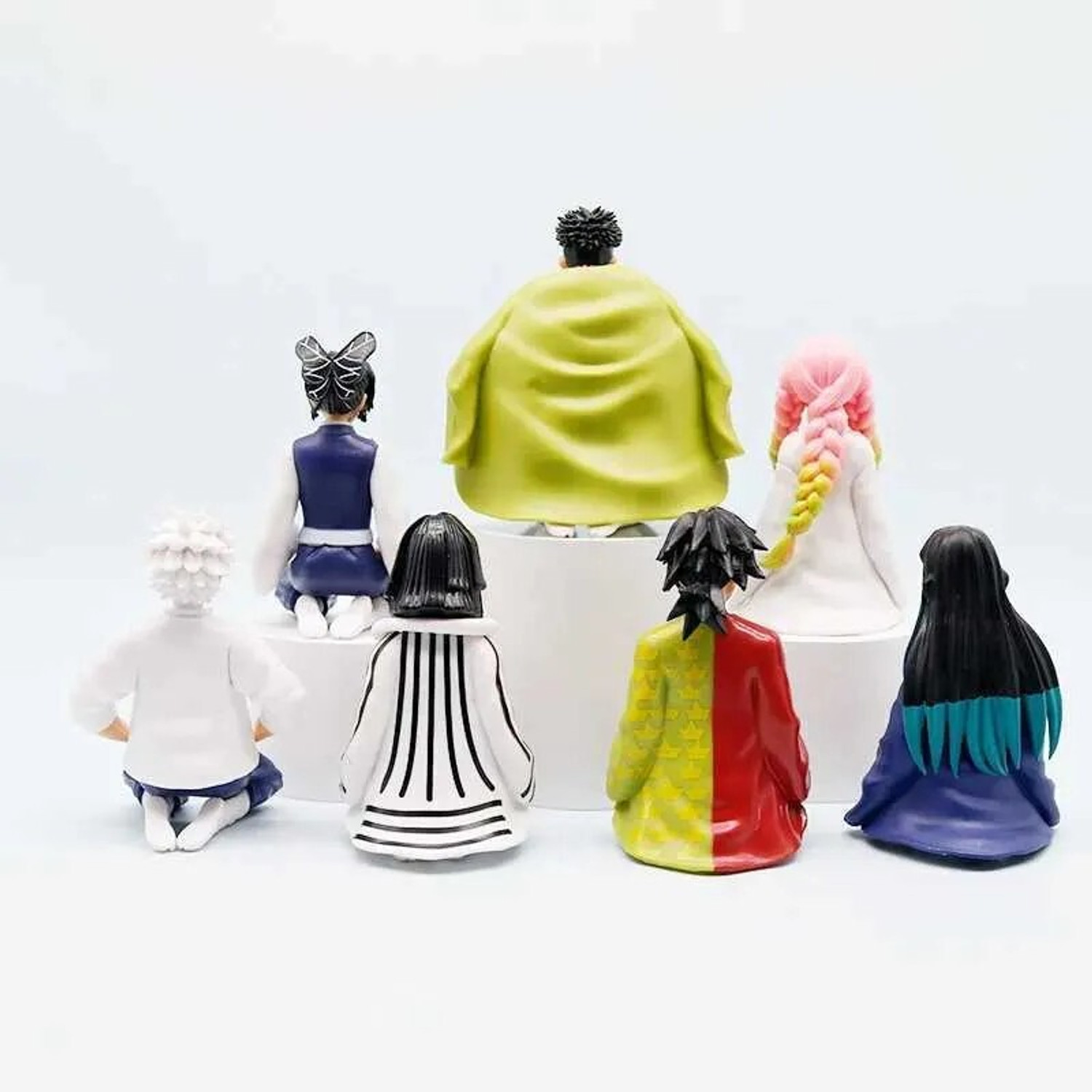 Image of ToonyVerse Anime Demon Slayer set of sitting 6 PSC SET