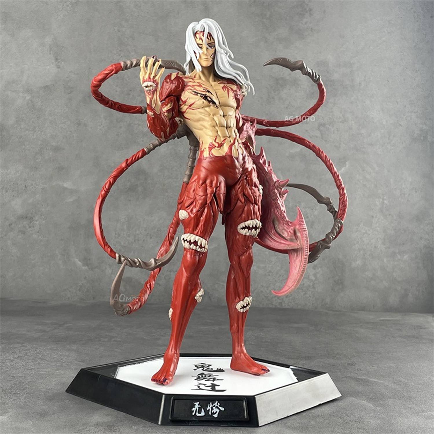 AG MOTO Demon Slayer Anime Action Figures Muzan Figure Tanjiro Zenitsu Figures Toy