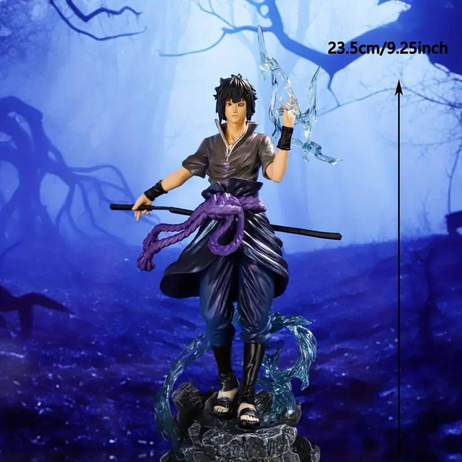 AniVerseX Sasuke Uchiha Chidori Battle Action Figure - Image 4