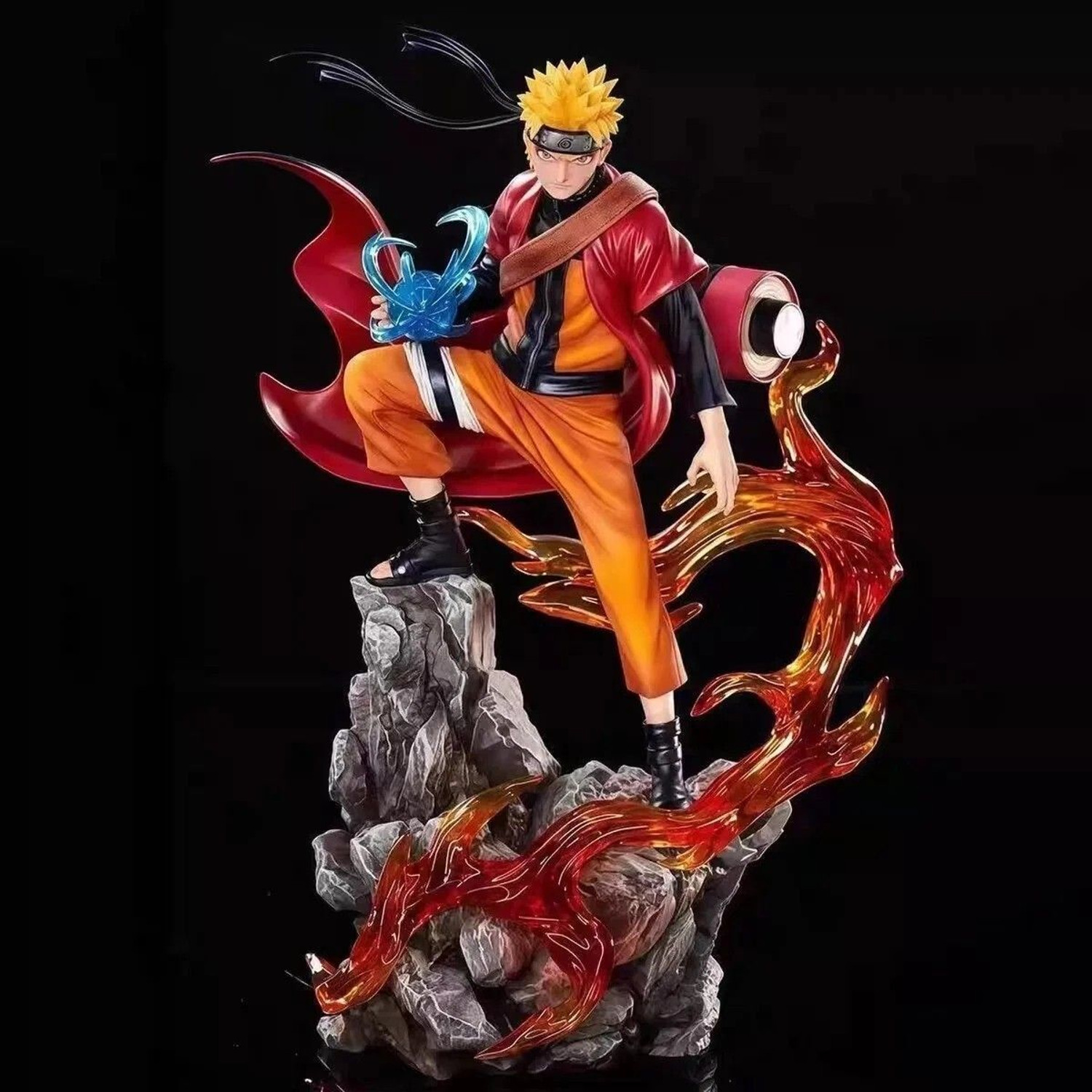 Image of ToonyVerse Anime Naruto Uzumaki Rasengan Flame Edition - ToonyVerce Anime