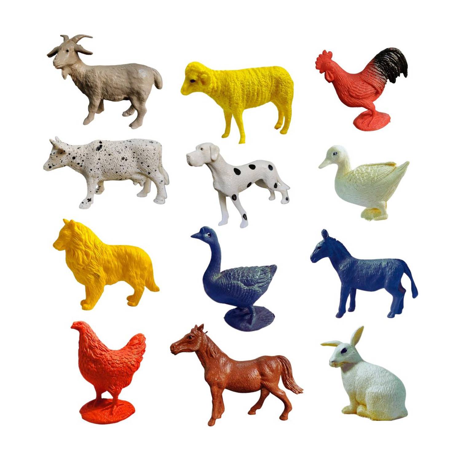 ALTOYS Realistic Animal Toy Figure Playing Set for Kids trending rubber animal toys