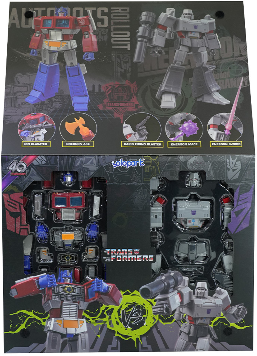 Image of TRANSFORMERS AMK COMBO PACK G1 OPTIMUS PRIME AND G1 MEGATRON
