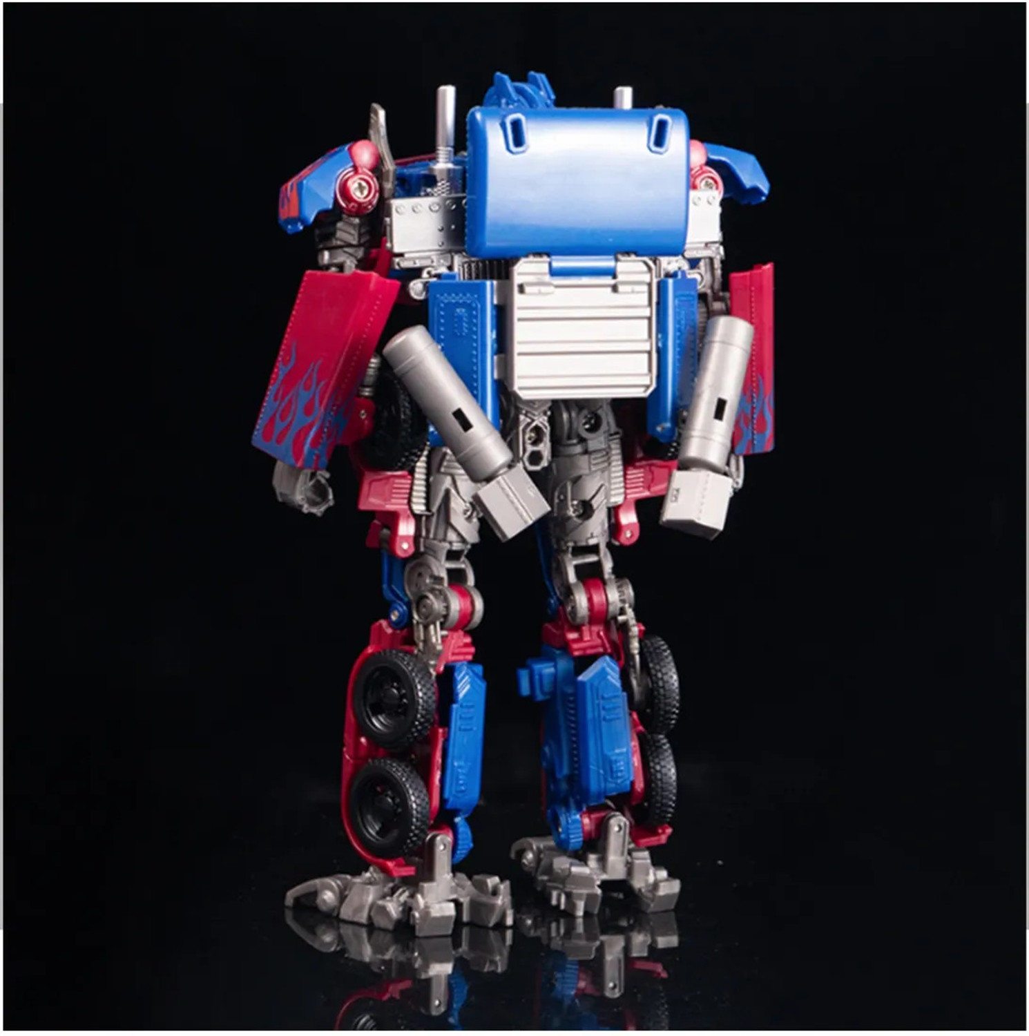 Image of Metaformation 7 Inch Transforming Robot Truck Action Figure Toy-Detailed Mecha for Kids & Fans