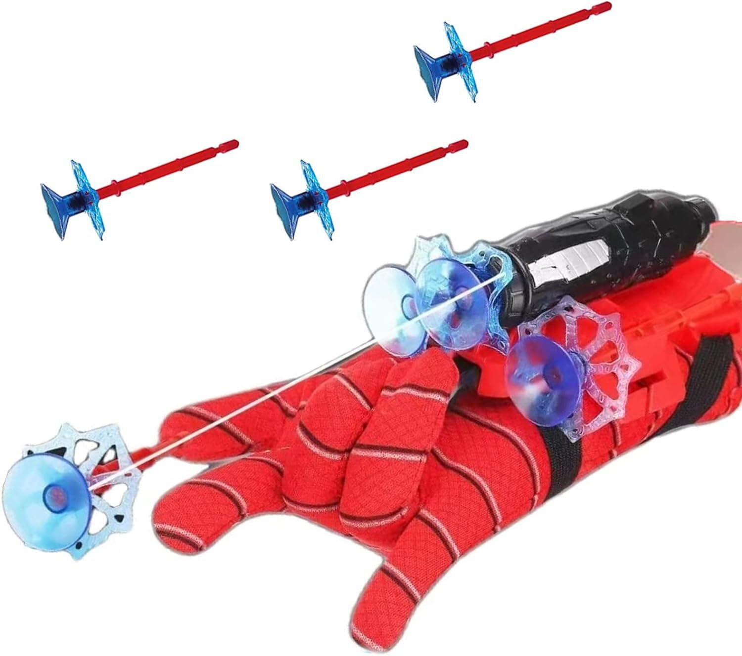 Image of XohnyStore Spider Launcher Glove Toy with Suction Bullets for Kids