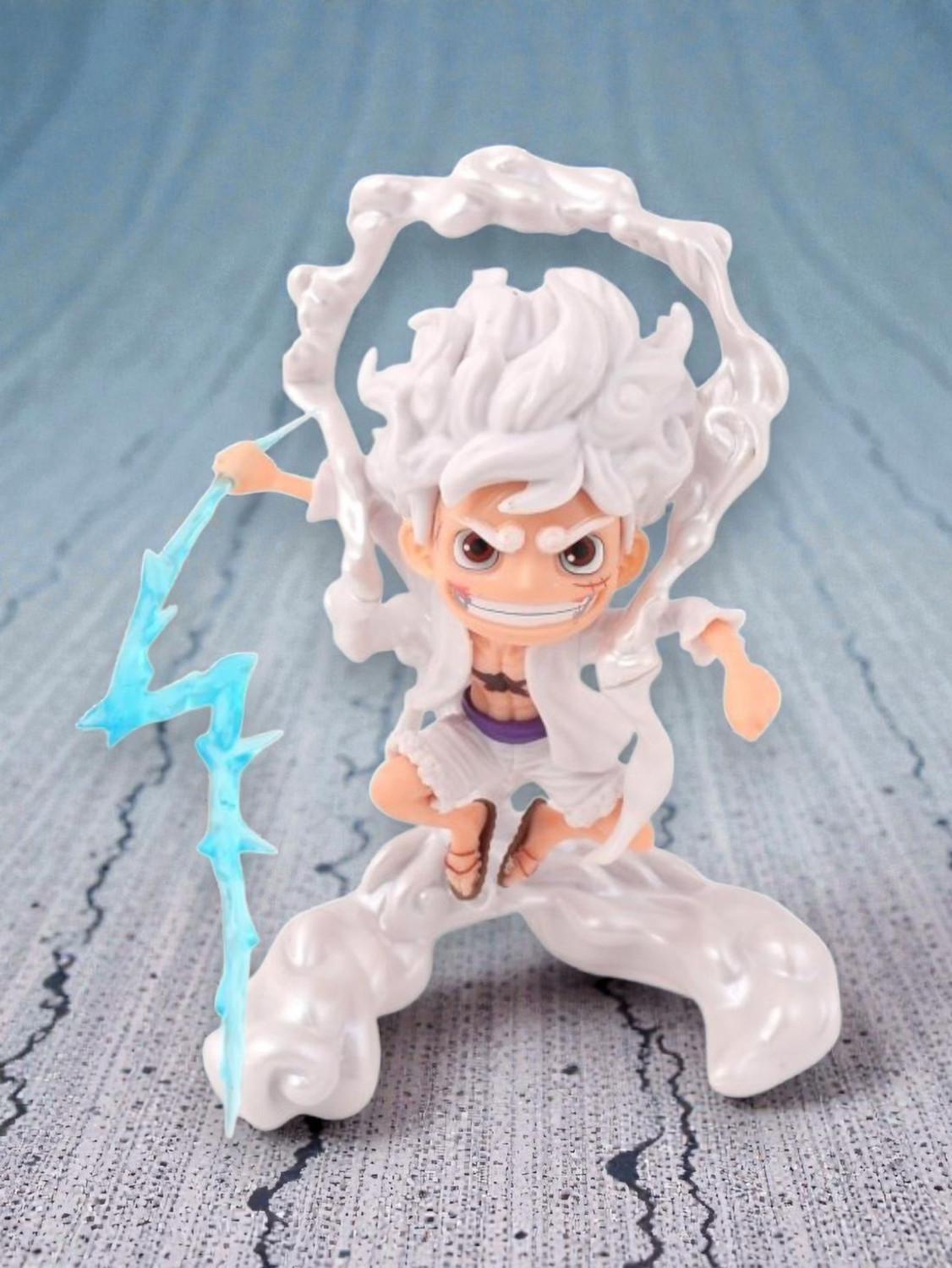 Image of SSAppliances Luffy Gear 5 Action Figure | Anime PVC Collectible | Premium Desk & Room Decor