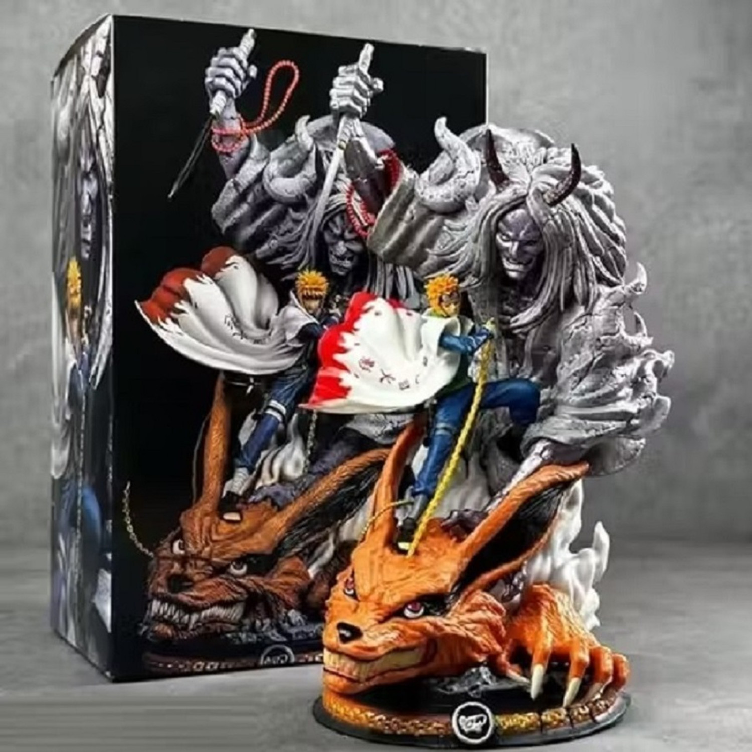 Image of World Gift Mart Namikaze Minato Figure, Shikigami Sealing Technique Action Figures 26cm