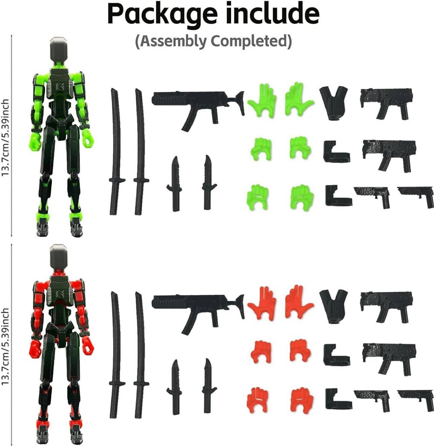 Onngeo Titan 13 Action Figure Kit (2 PC) - Image 3