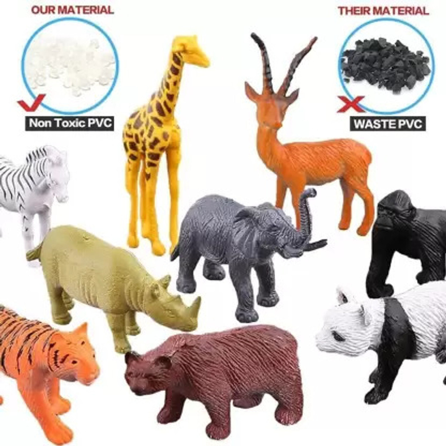 Image of ToyShaala Wild Trail Adventure Set - Animal Toy Playset